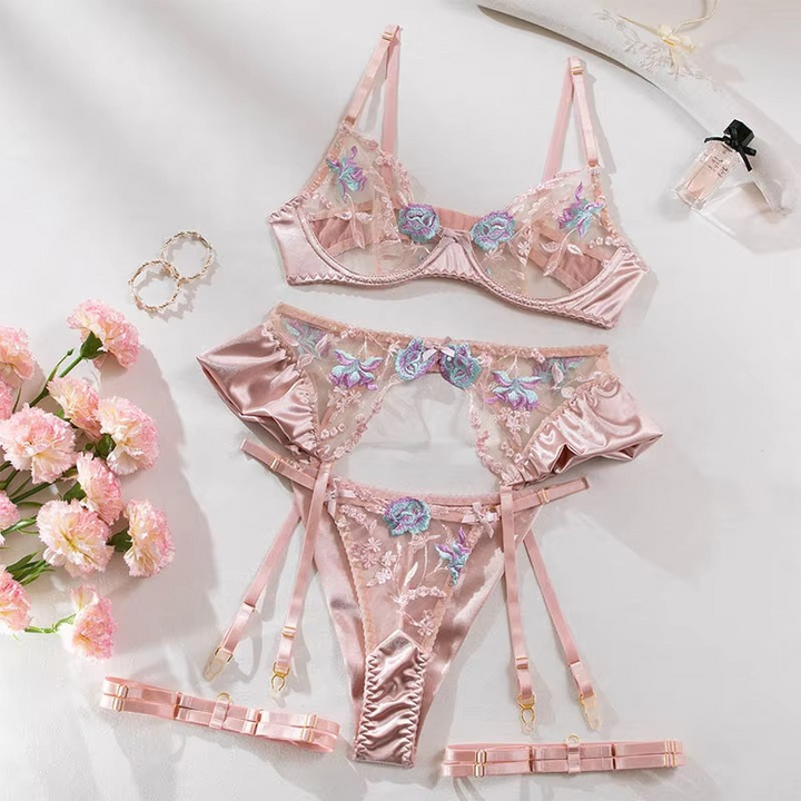 Petal Reverie Lingerie Set