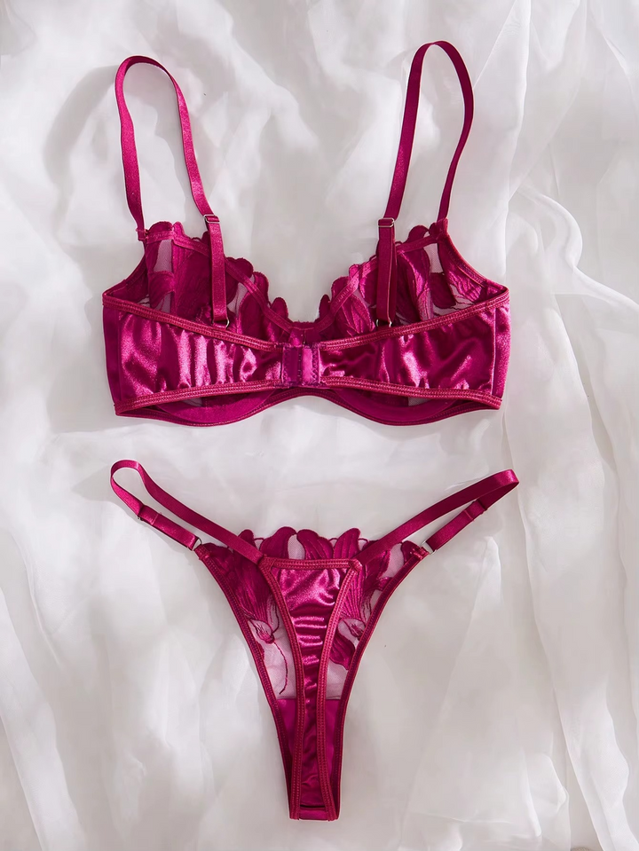Violet Whispers Lingerie Set